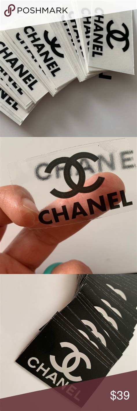 chanel stickers ebay|chanel labels and stickers.